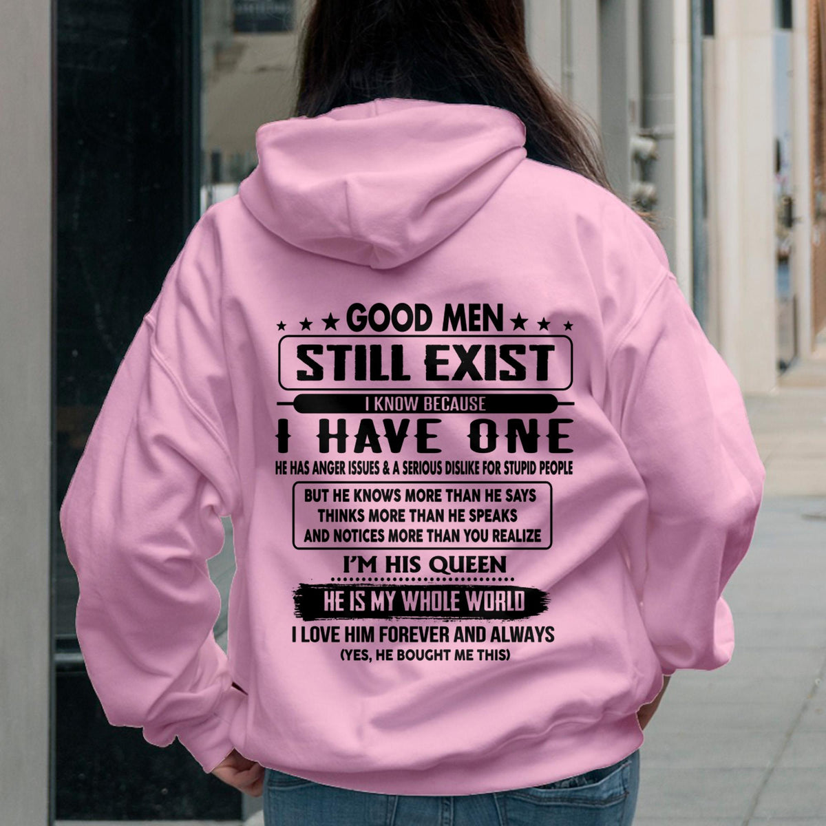 Good men Still Exist - gift for your girlfriend, wife from Husband - TOBY00 (SKU-GMSAU-00)