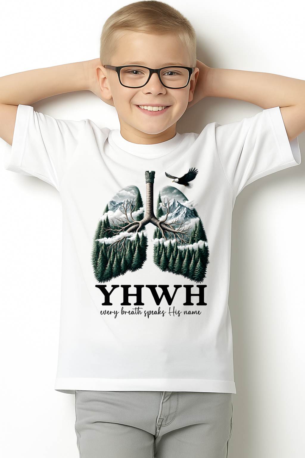 EVERY BREATH SPEAKS HIS NAME - SHIRTS FOR MENS- TOBY00 (SKU2608-300)
