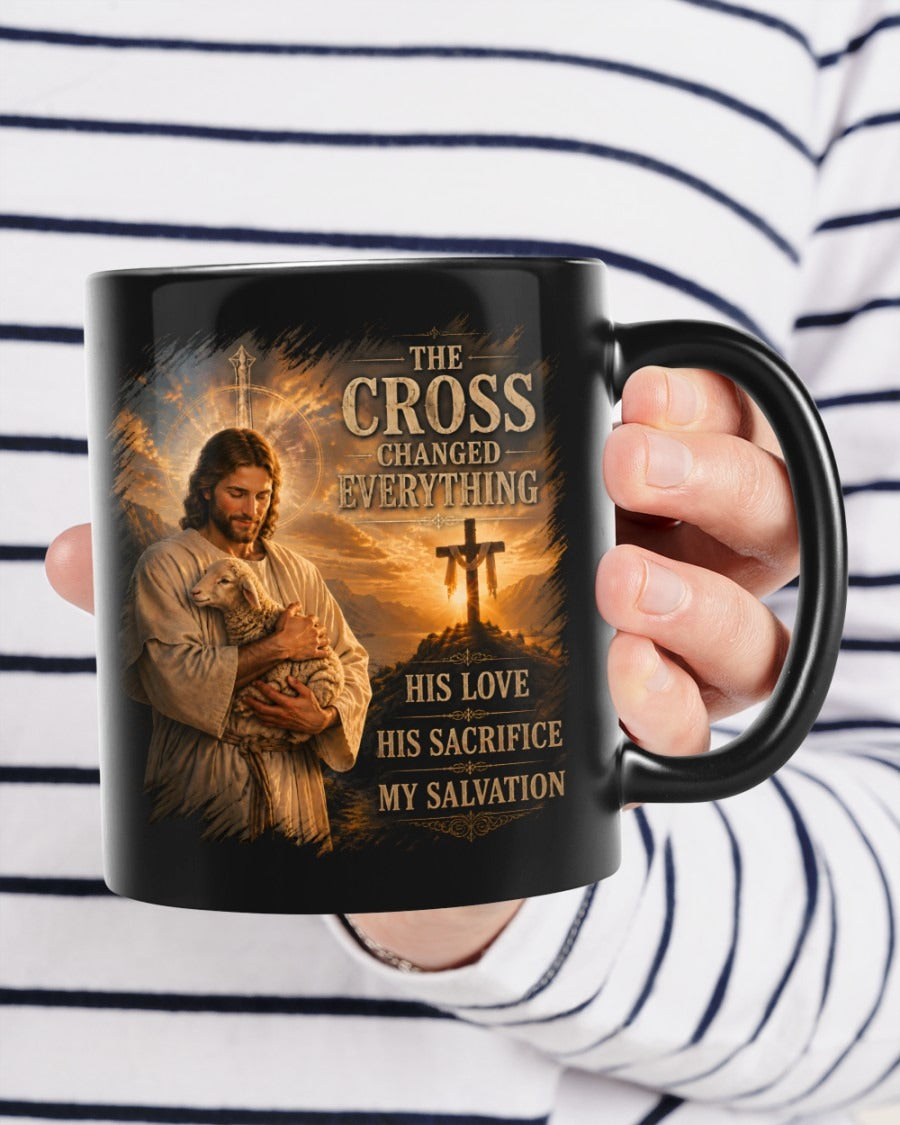 THE CROSS CHANGED EVERYTHING - MUGS - TOBY00 (SKU2608-184)