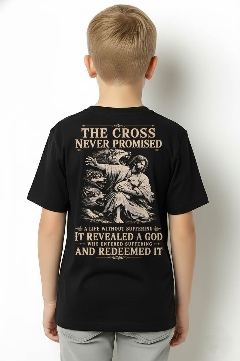 THE CROSS NEVER PROMISED - SHIRTS FOR MENS- TOBY00 (SKU2608-418)