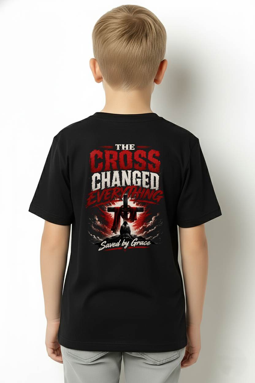 THE CROSS CHANGED EVERYTHING - SHIRT FOR MEN - TOBY00 (SKU2608-78)