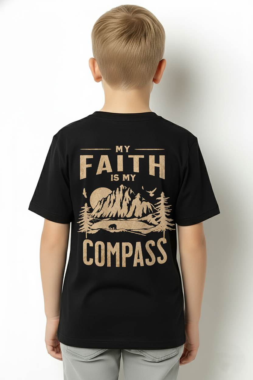MY FAITH IS MY COMPASS - SHIRTS FOR MENS- TOBY00 (SKU2608-303)