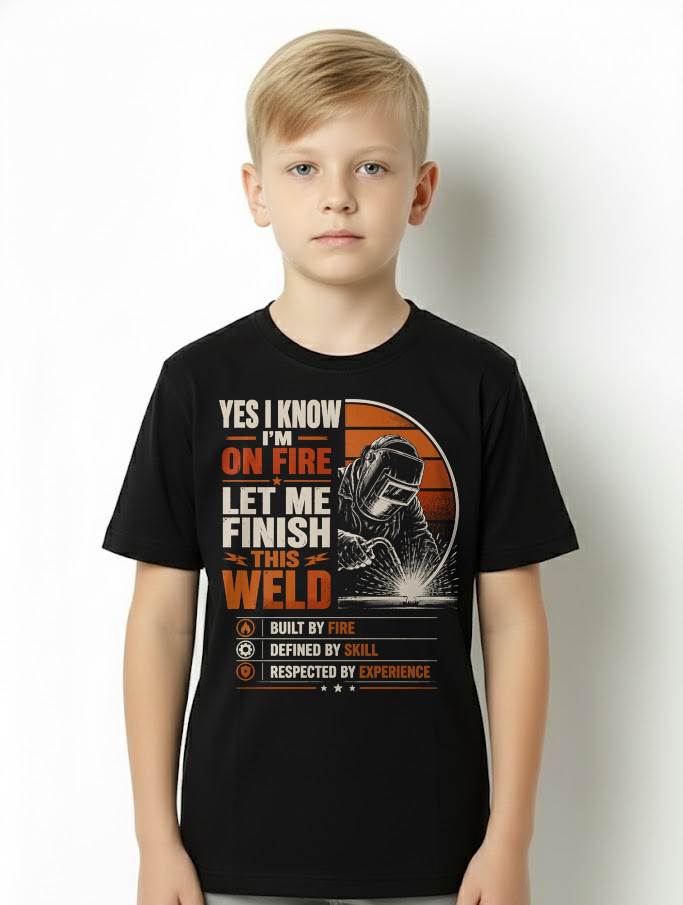 BUILT BY FIRE DEFINED BY SKILL RESPECTED BY EXPERIENCE - SHIRTS FOR MEN - TOBY00 (SKU2608-489)