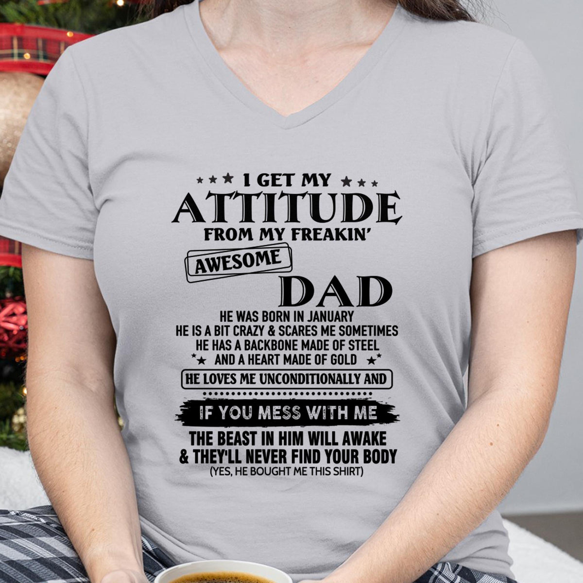 January - Gift For Son and Daughter From Dad - XUAN01 - (SKU-TDADC-01)