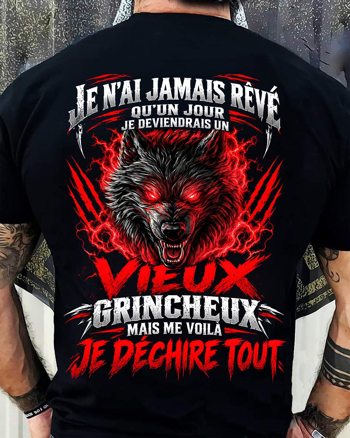LOUP - QU’UN JOUR JE DEVIENDRAIS UN VIEUX GRINCHEUX - TOBY00 (SKU2610-17-00)