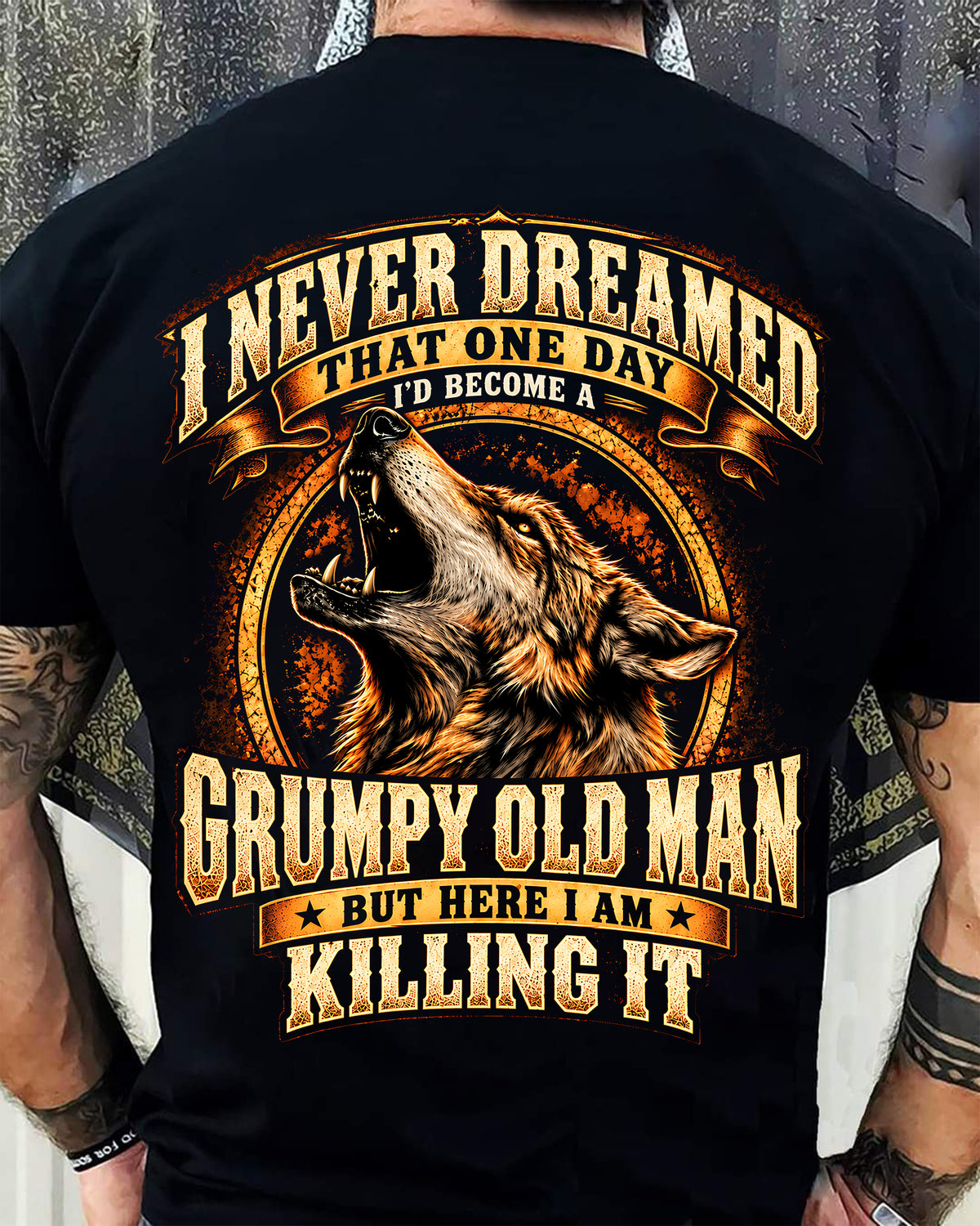 ANIMAL WOLF - THAT ONE DAY I'D BECOME A GRUMPY OLD MAN - TOBY00 (SKU2609-361)