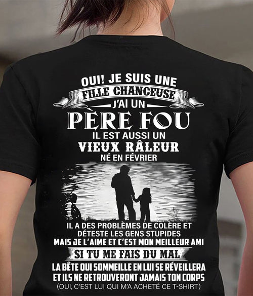 Février, Papa Fier De Son Fils - Cadeau Pour Mon Fils - TOBY02 (SKU2605-159-02)