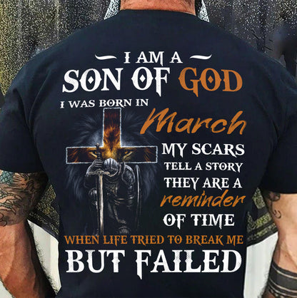 MARCH, SON OF GOD - SHIRT FOR MEN - TOBY03 (SKU2605-57-03)