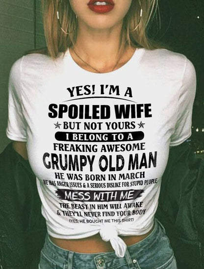 Grumpy Old Man January – Perfect gift for wife From Husband – TOBY03 (SKU08-63-03)