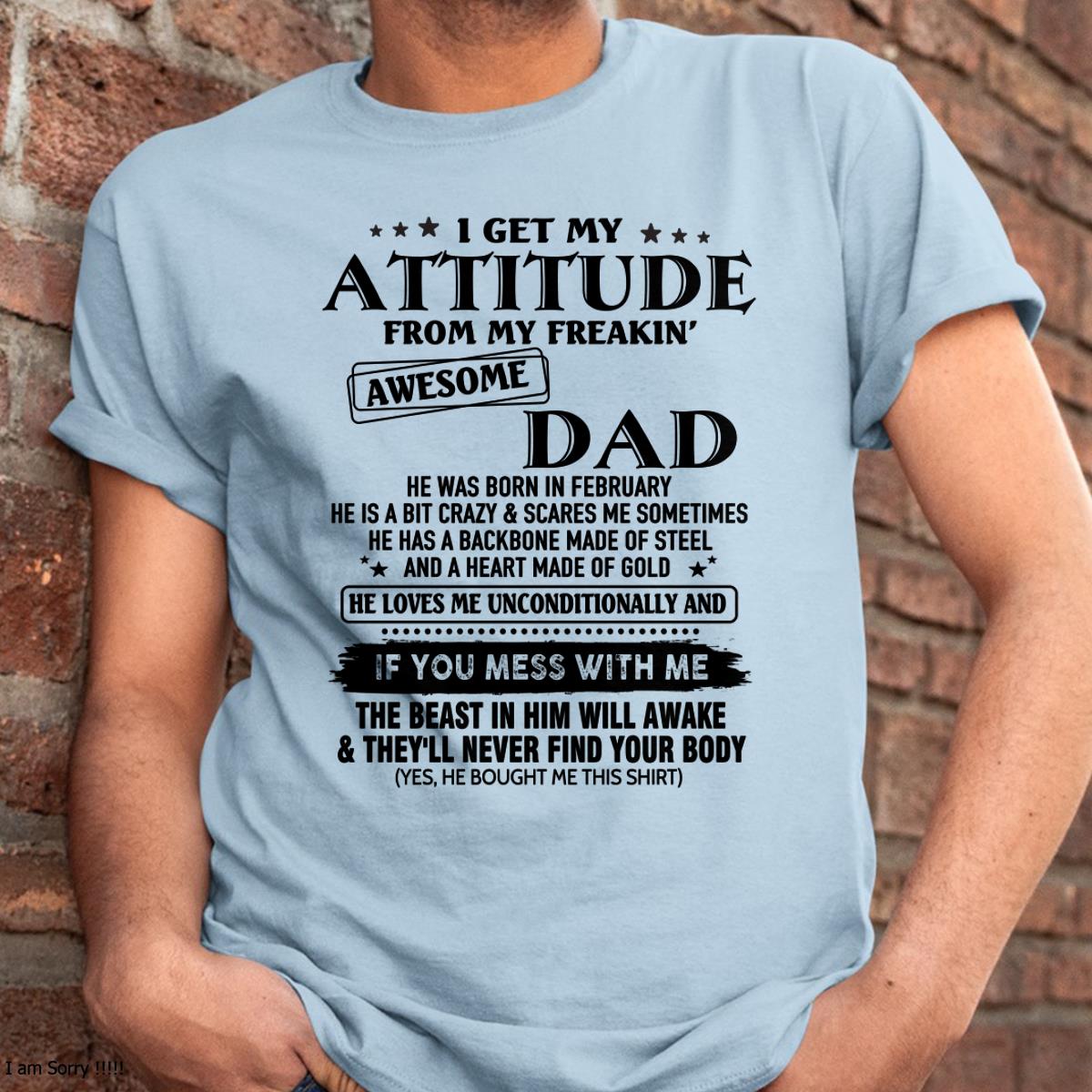 February - Gift For Son and Daughter From Dad - TOBY02 - (SKU-TDADC-02)