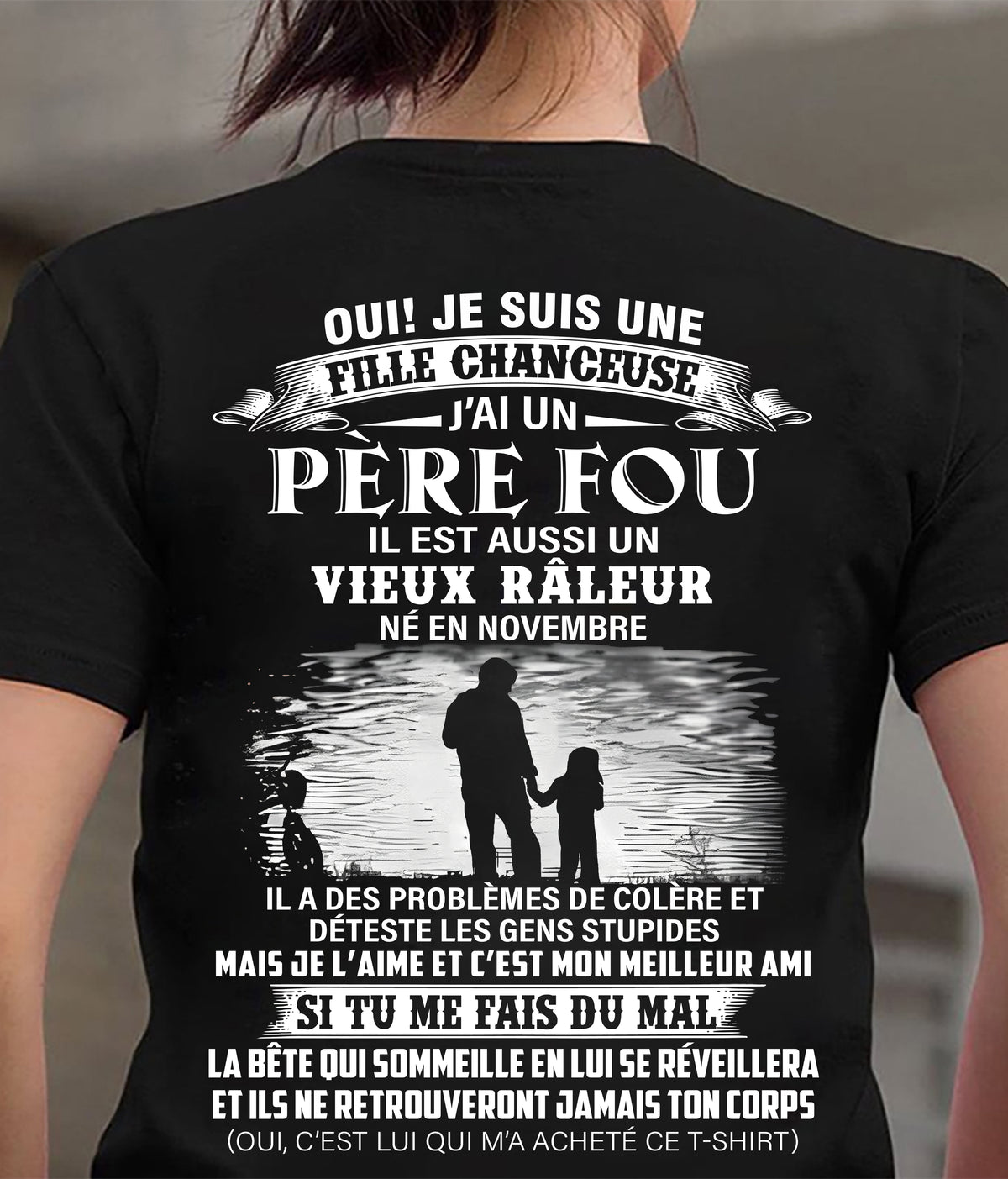 Novembre, Je Suis Un Papa Fier - Cadeau Pour Mon Fils - TOBY11 (SKU2605-159-11)