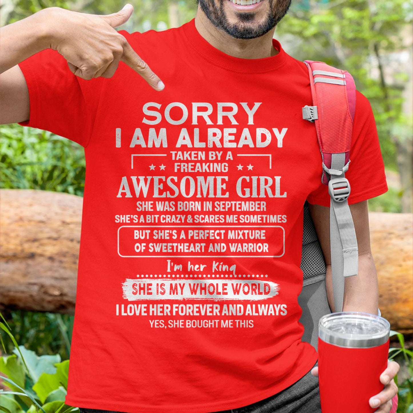 September - Awesome Girl - Perfect Gift For Your Boyfriend, Husband From Wife - TOBY09 (SKU04-86MT-09)