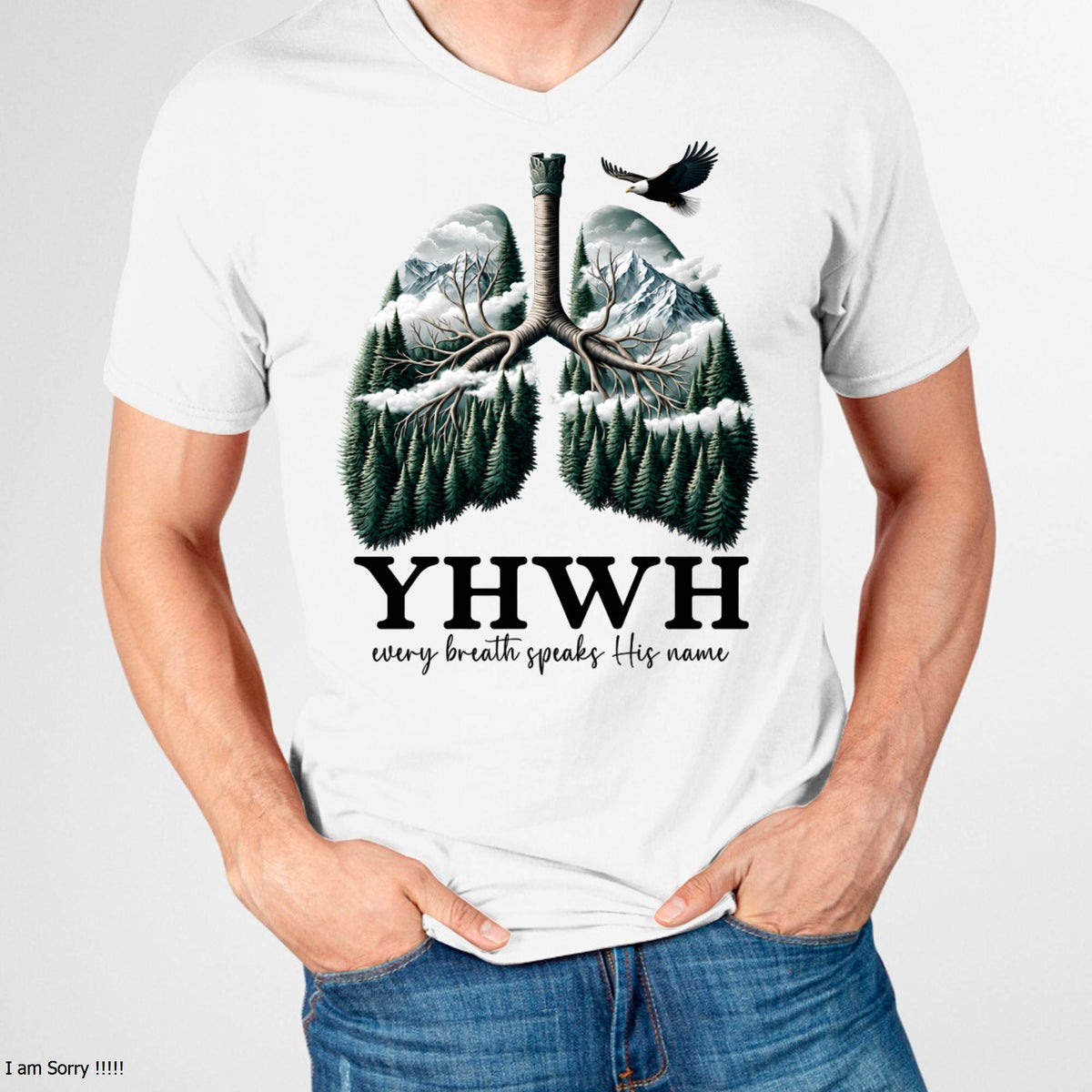 EVERY BREATH SPEAKS HIS NAME - SHIRTS FOR MENS- TOBY00 (SKU2608-300)