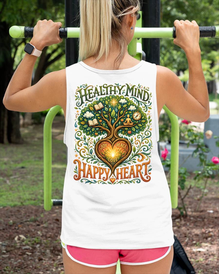 Healthy Mind, Happy Heart Shirt - TOBY00  (SKU2608-30)