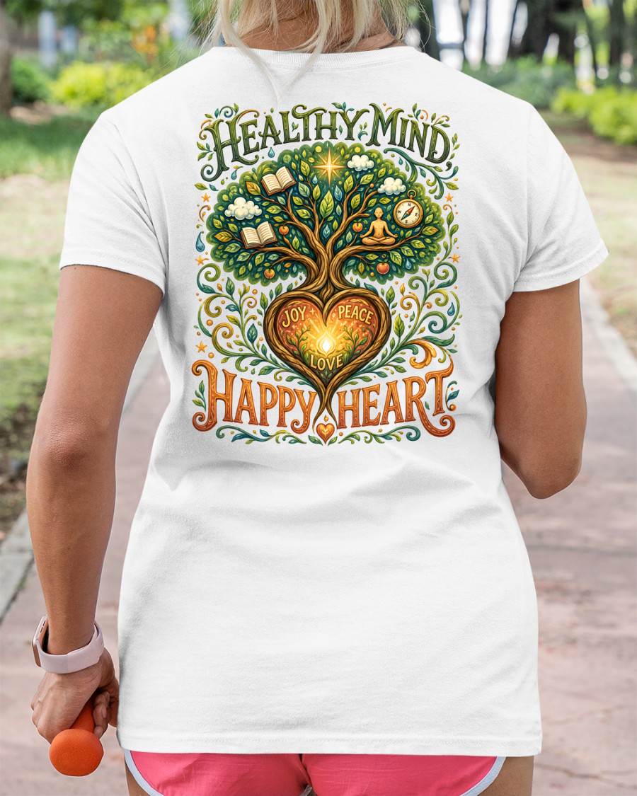 Healthy Mind, Happy Heart Shirt - TOBY00  (SKU2608-30)