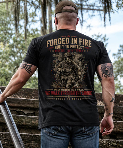 FORGED IN FIRE BUILD TO PROTECT - SHIRTS FOR MEN - TOBY00 (SKU2608-635)