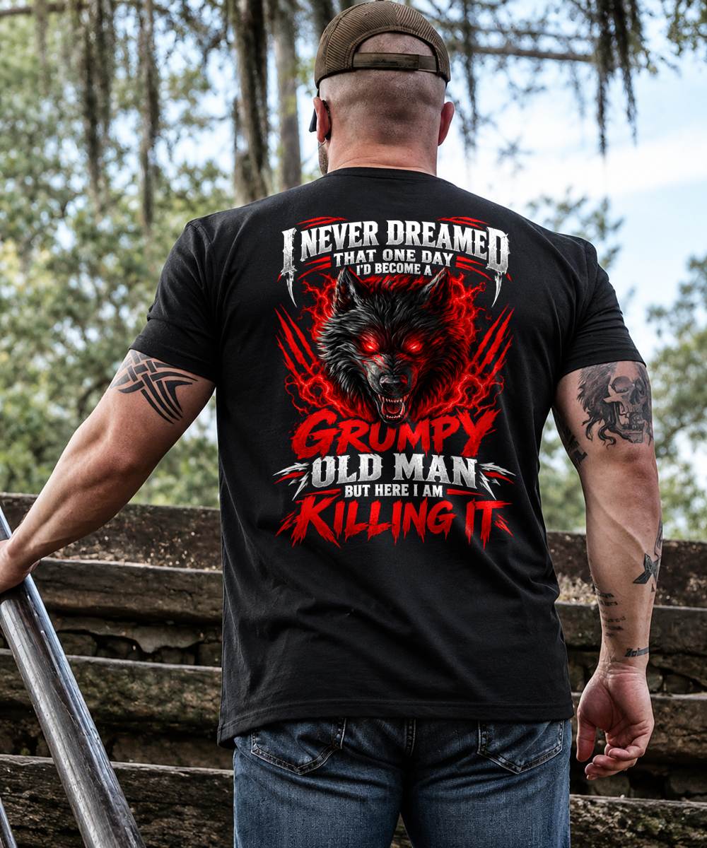 ANIMAL WOLF - THAT ONE DAY I'D BECOME A GRUMPY OLD MAN - TOBY00 (SKU2609-296)