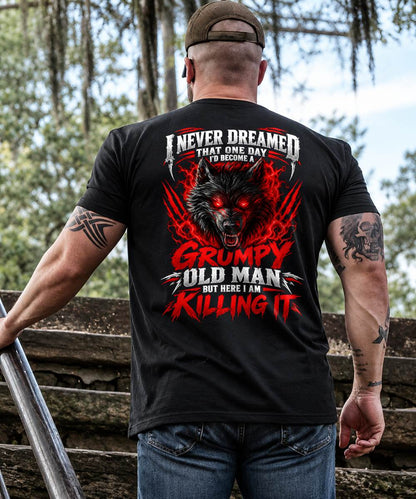 ANIMAL WOLF - THAT ONE DAY I'D BECOME A GRUMPY OLD MAN - TOBY00 (SKU2609-296)