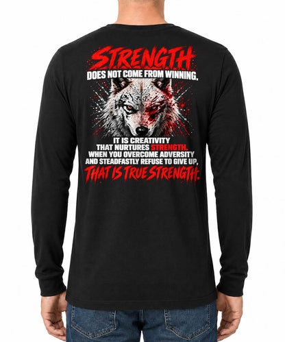 ANIMAL WOLF - STRENGTH DOESN'T COME FROM WINNING - TOBY00 (SKU2609-248)