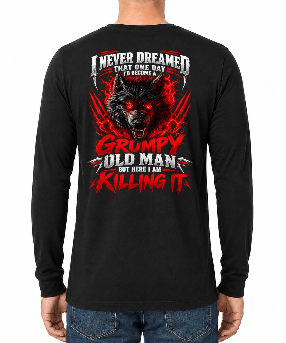 ANIMAL WOLF - THAT ONE DAY I'D BECOME A GRUMPY OLD MAN - TOBY00 (SKU2609-296)