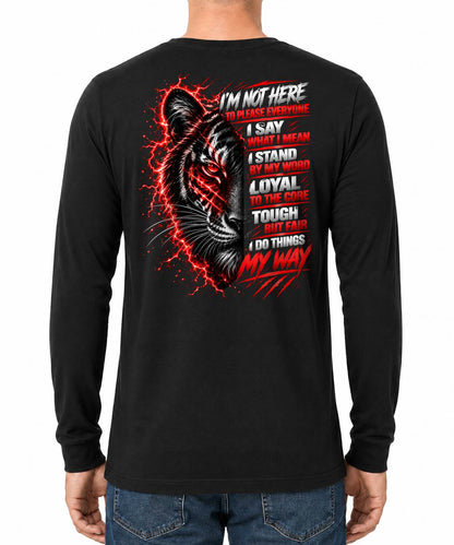 ANIMAL TIGER - A REAL MAN STANDS WITHOUT FEAR - TOBY00 (SKU2609-208)