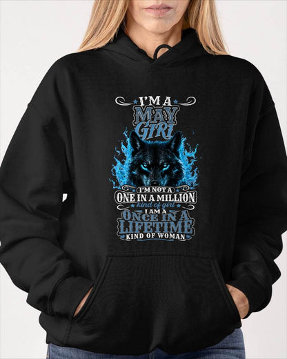MAY – "I AM A ONCE IN A LIFETIME KIND OF WOMAN" – T – SHIRT FOR WOMEN – TIEN05 (SKU2607-251-05)