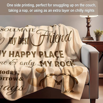 Special Gift For Your Husband Blanket - From Wife