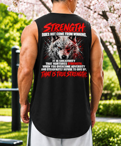 ANIMAL WOLF - STRENGTH DOESN'T COME FROM WINNING - TOBY00 (SKU2609-248)