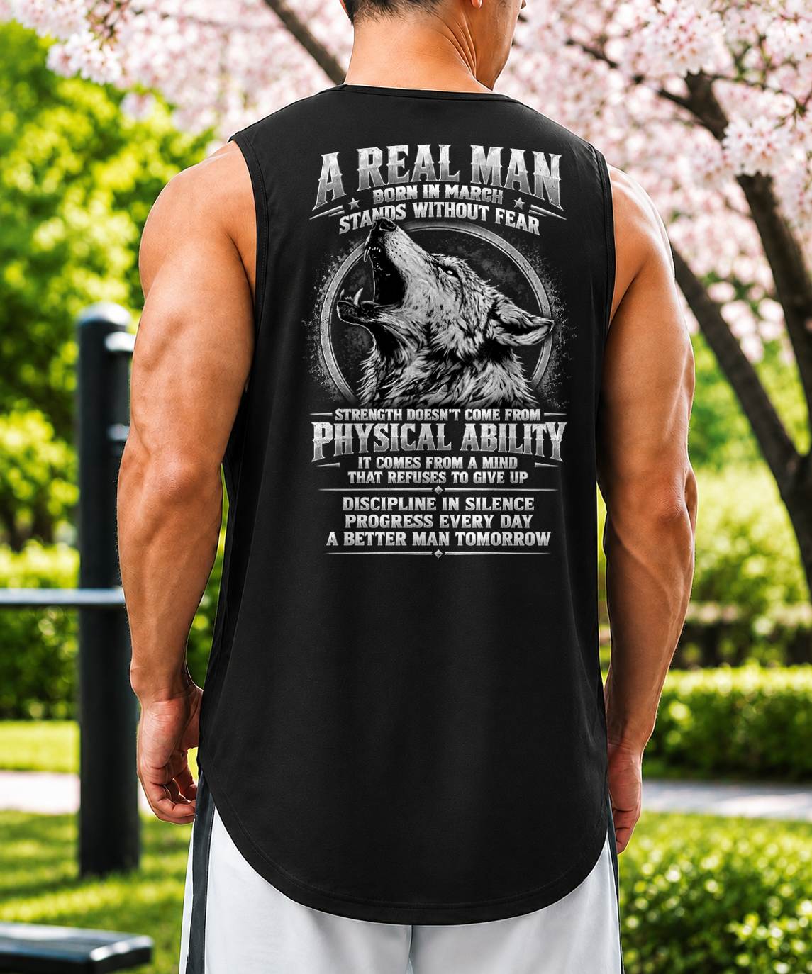 STRENGTH DOESN'T COME FROM PHYSICAL ABILITY - SHIRTS FOR MEN - TOBY03 (SKU2609-71-03)