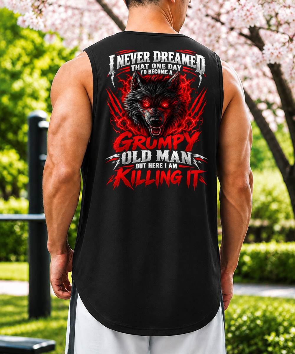 ANIMAL WOLF - THAT ONE DAY I'D BECOME A GRUMPY OLD MAN - TOBY00 (SKU2609-296)
