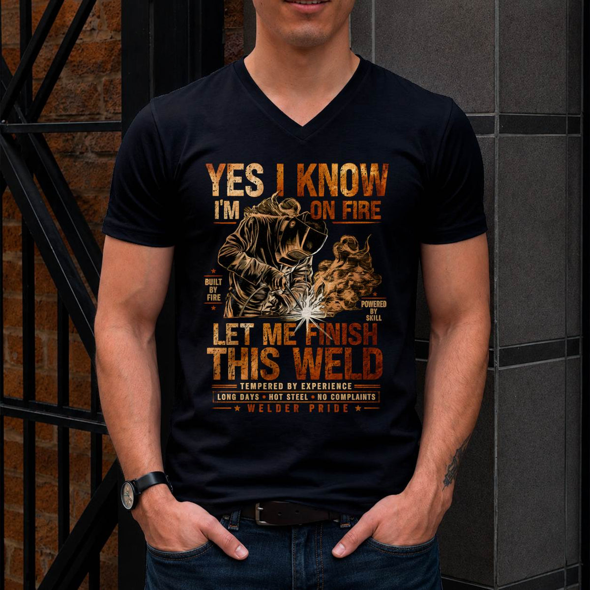 LET ME FINISH THIS WELD - SHIRTS FOR MEN - TOBY00 (SKU2608-502)