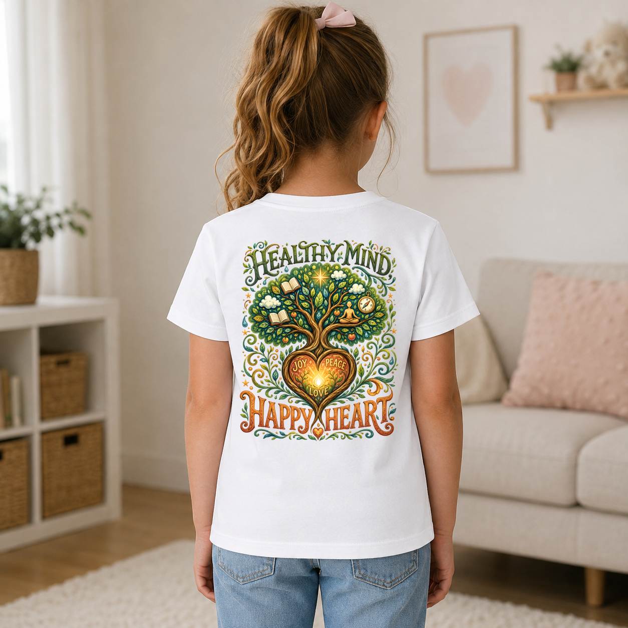 Healthy Mind, Happy Heart Shirt - TOBY00  (SKU2608-30)