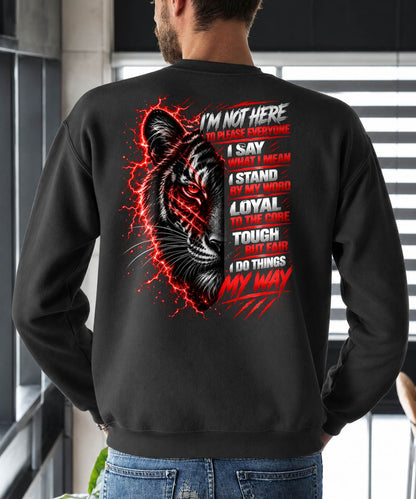 ANIMAL TIGER - A REAL MAN STANDS WITHOUT FEAR - TOBY00 (SKU2609-208)