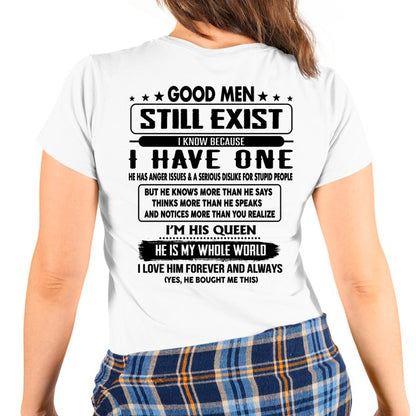 Good men Still Exist - gift for your girlfriend, wife from Husband - TOBY00 (SKU-GMSAU-00)