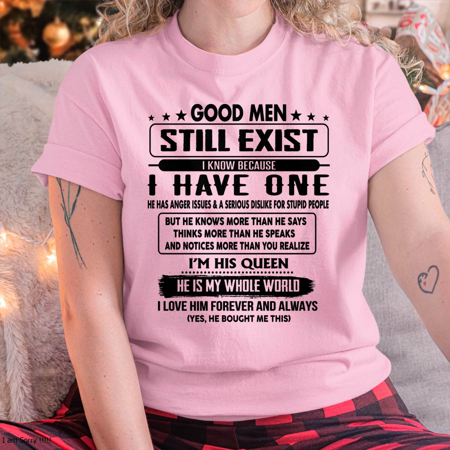 Good men Still Exist - gift for your girlfriend, wife from Husband - TOBY00 (SKU-GM-00)