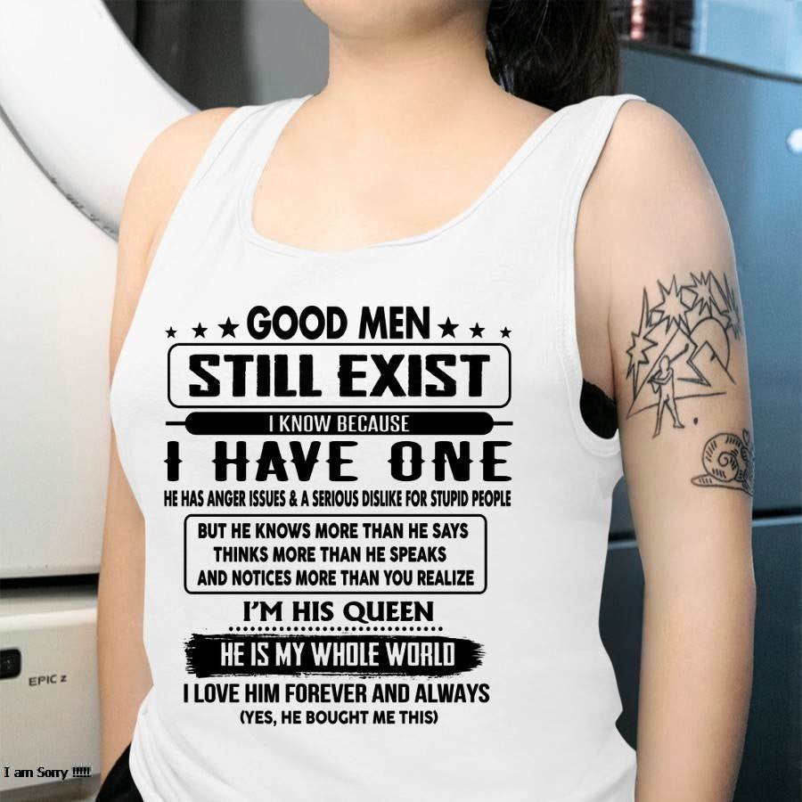 Good men Still Exist - gift for your girlfriend, wife from Husband - TOBY00 (SKU-GM-00)