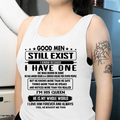 June - Good men Still Exist - gift for your girlfriend, wife from Husband - TOBY06 (SKU-GM-06)