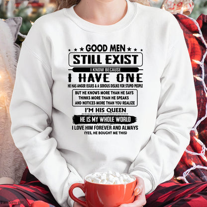 Good men Still Exist - gift for your girlfriend, wife from Husband - TOBY00 (SKU-GM-00)