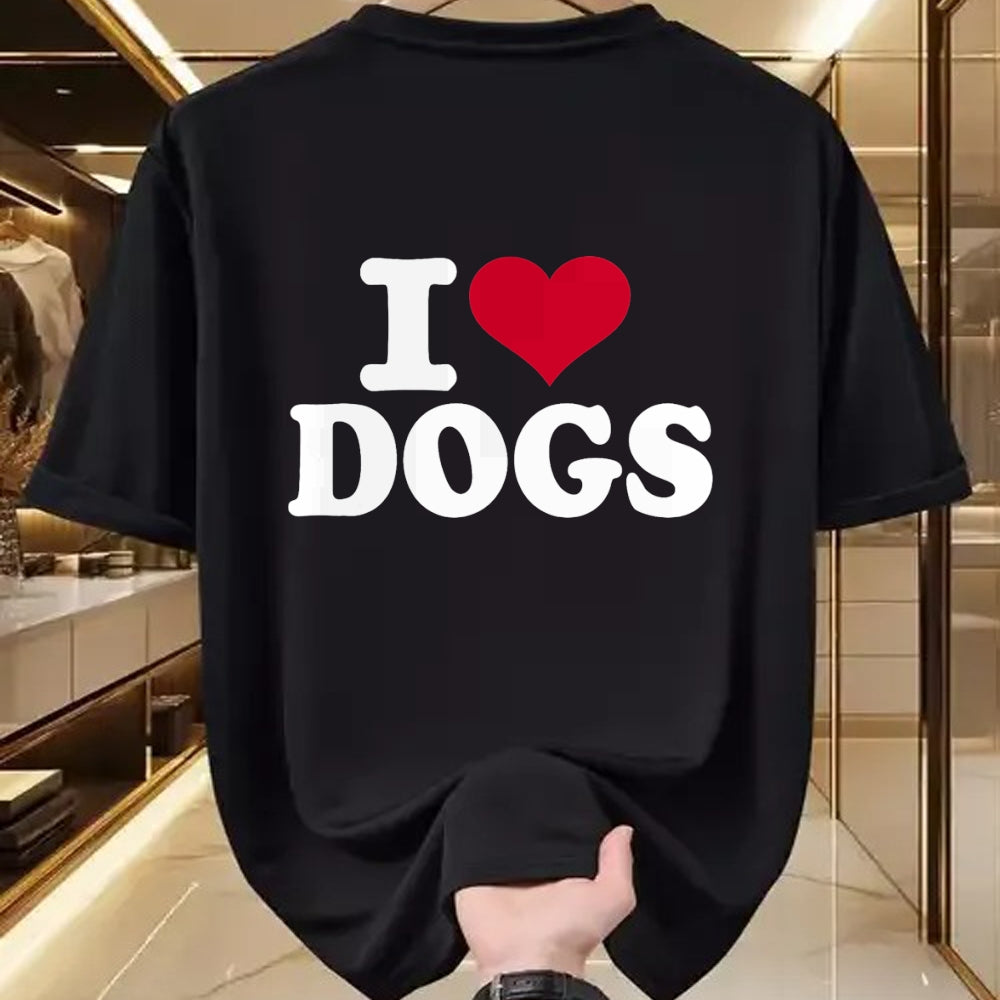 Dog Love Shirt, Dog Lover Gift T-Shirt/Hoodie/Sweatshirt HLT00 - I love dogs T-Shirt