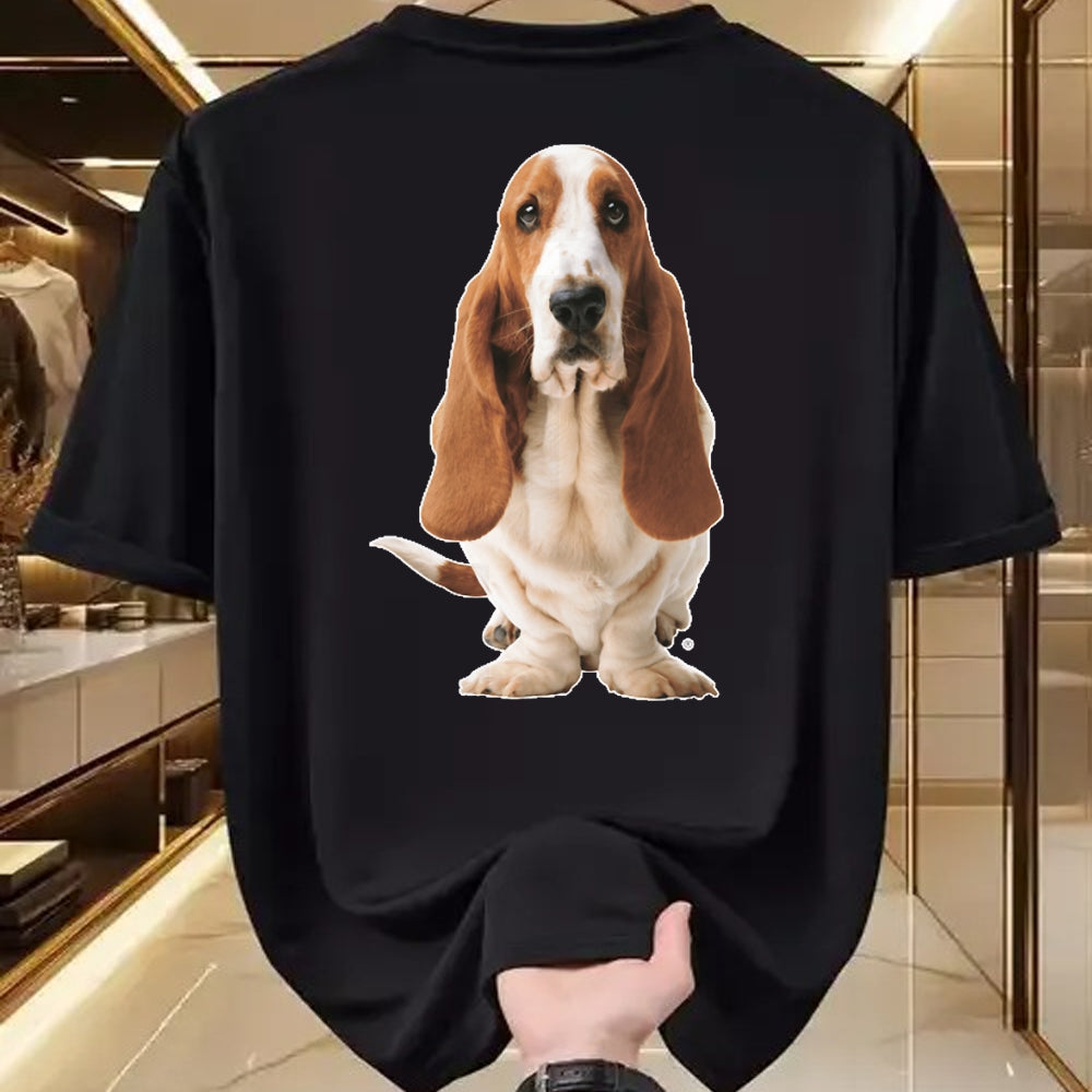 Dog Love Shirt, Dog Lover Gift T-Shirt/Hoodie/Sweatshirt HLT00 - Basset Hound Dog T Shirt I Love Like Basset Hound T-Shirt