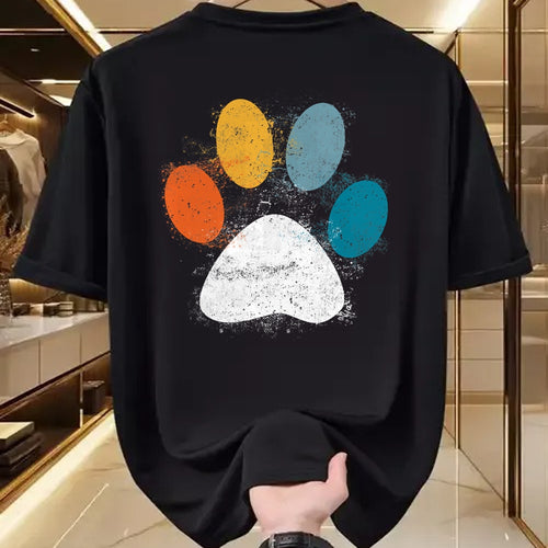 Dog Love Shirt, Dog Lover Gift T-Shirt/Hoodie/Sweatshirt HLT00 - Vintage Dog T-Shirt Puppy Dog Paw Print Dog Love Pet Paw T-Shirt