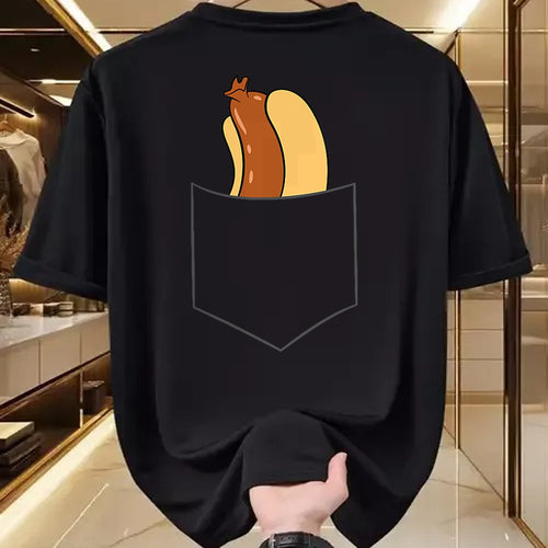 Dog Love Shirt, Dog Lover Gift T-Shirt/Hoodie/Sweatshirt HLT00 - Hotdog In A Pocket Love Hotdog Pocket Hot Dog T-Shirt