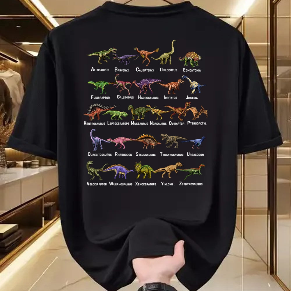 Best Dinosaur Lover Shirt, Funny Dinosaur UnisexT-Shirt/Hoodie/Sweatshirt HLT00 - Dinosaur Alphabet Shirt Educational Dino Dinosaur Lover Kids T-Shirt