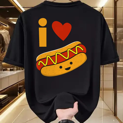 Dog Love Shirt, Dog Lover Gift T-Shirt/Hoodie/Sweatshirt HLT00 - I Love Hot Dog Shirt T-Shirt