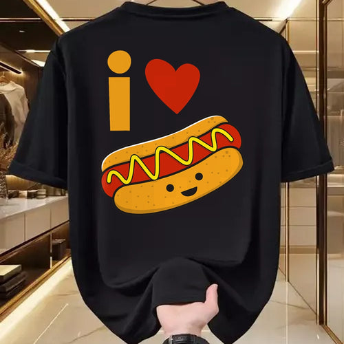 Dog Love Shirt, Dog Lover Gift T-Shirt/Hoodie/Sweatshirt HLT00 - I Love Hot Dog Shirt T-Shirt