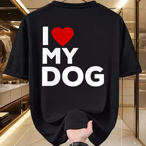 Dog Love Shirt, Dog Lover Gift T-Shirt/Hoodie/Sweatshirt HLT00 - I Love My Dog Tshirt for Dog Lovers with Heart T-Shirt