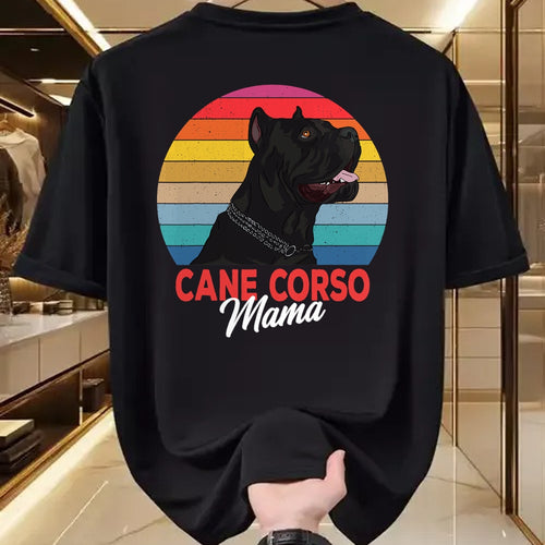 Dog Love Shirt, Dog Lover Gift T-Shirt/Hoodie/Sweatshirt HLT00 - Cane Corso Mama Italian Mastiff Dog Mom Funny Girls Gift T-Shirt