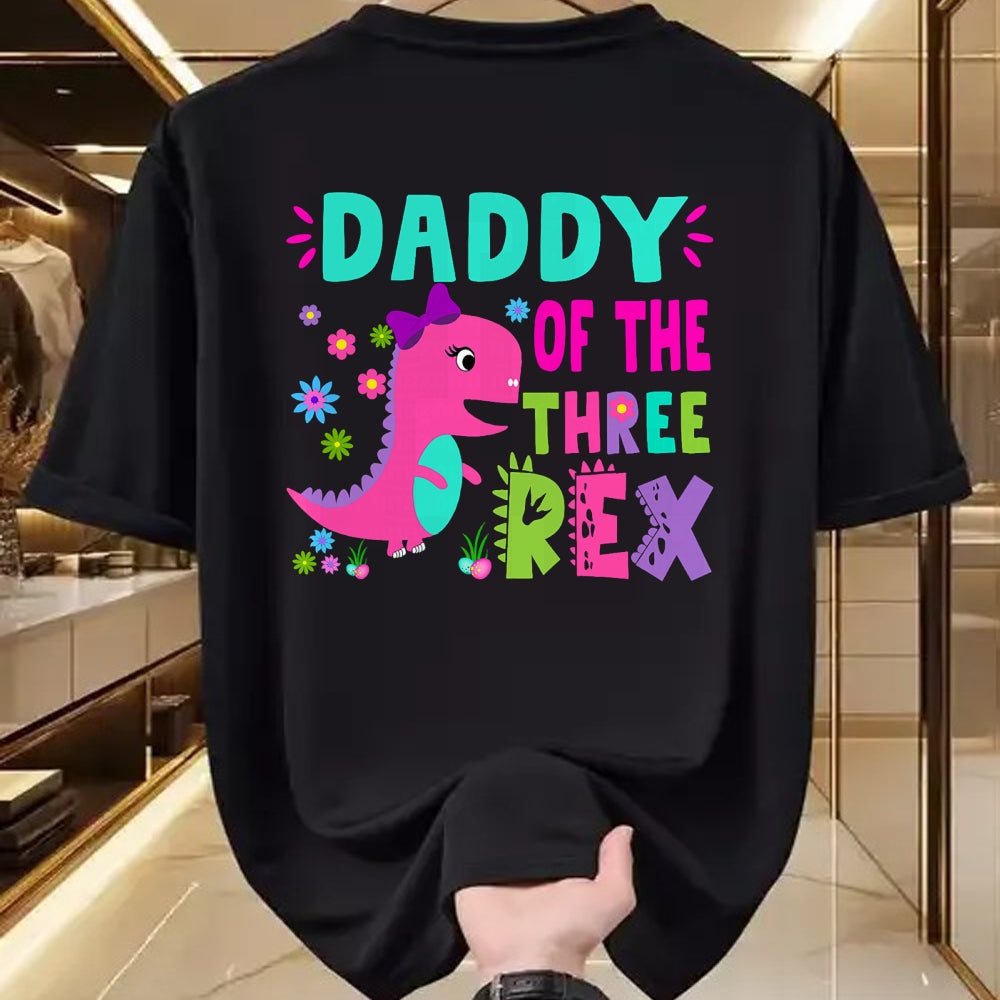 Best Dinosaur Lover Shirt, Funny Dinosaur UnisexT-Shirt/Hoodie/Sweatshirt HLT00 - Family Saurus Matching Family THREE Rex T-Rex Dinosaur Birthday Family T-Shirt