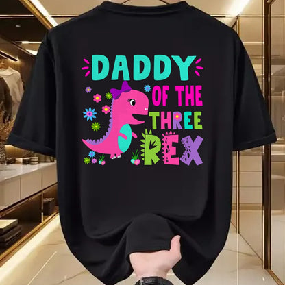 Best Dinosaur Lover Shirt, Funny Dinosaur UnisexT-Shirt/Hoodie/Sweatshirt HLT00 - Family Saurus Matching Family THREE Rex T-Rex Dinosaur Birthday Family T-Shirt