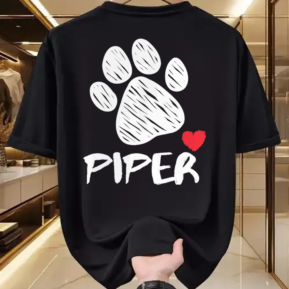 Dog Love Shirt, Dog Lover Gift T-Shirt/Hoodie/Sweatshirt HLT00 - Piper My Dog Piper I love My Dog Piper Puppy Love Dog Lover T-Shirt